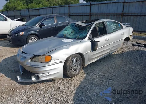 2004 Pontiac Grand Am Gt из США, поврежденный, VIN 1G2NW52E04C188313